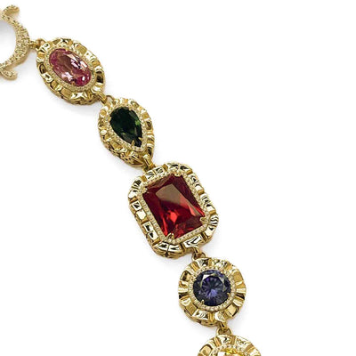 GVDŠ infinite gemstone necklace