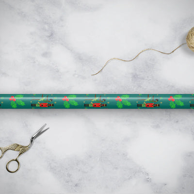 Christmas Nutcracker Gift Wrap