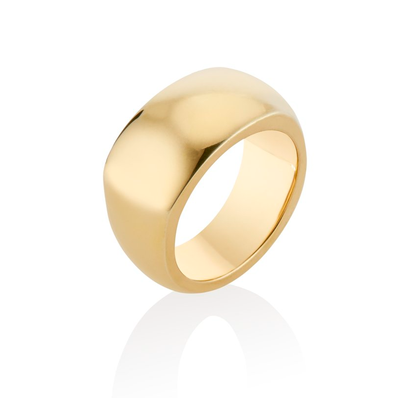 Unsquared Signet Ring