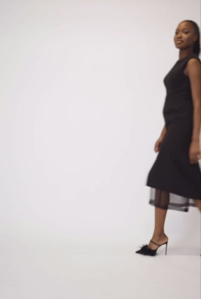 SEPHONE Sleeveless Midi Dress