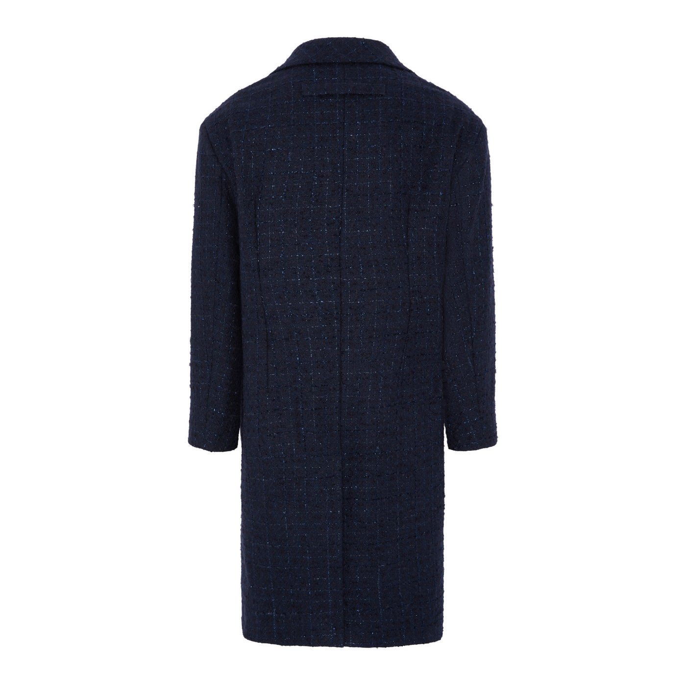 Harling Navy Sparkle Long Coat