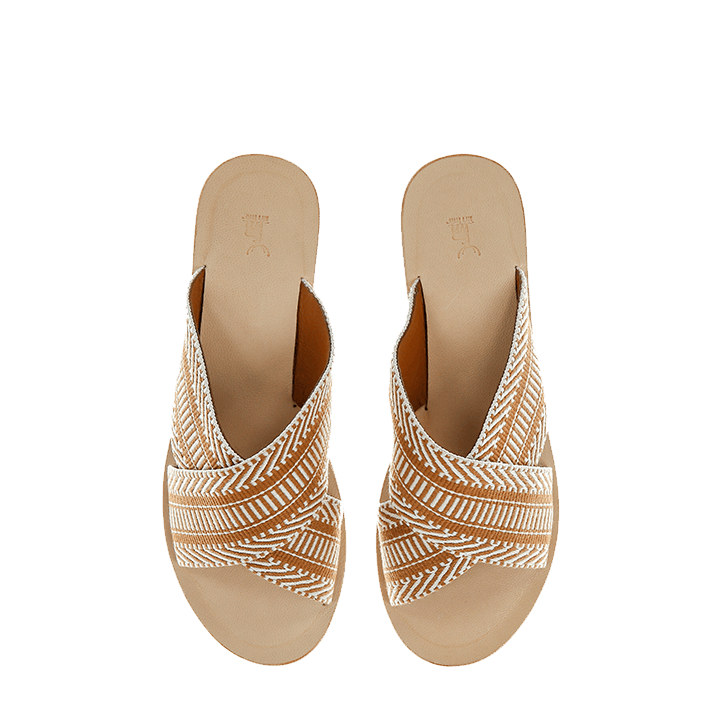 Woven Sandals (Tan)